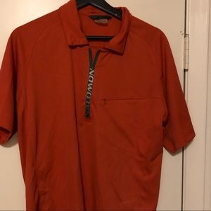 Salomon 1/4 zip polo shirt